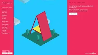 360° Image Panorama View using A-Frame (Virtual reality framework)