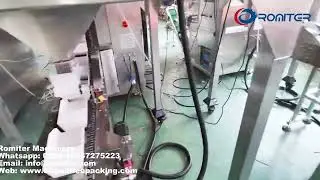 Integrated Inner Bag and Outer Bag Pyramid Tea Bag Packing Machine
