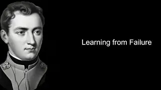 Learning from failure
