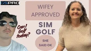 How realistic can sim golf be? Home course with no putting grids!