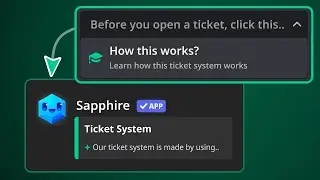 Send messages using Drop down menu with Sapphire Bot