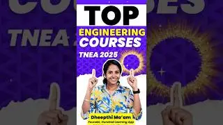 Top Engineering Courses in 2025 Best Engineering Courses After 12 Engineering Courses #tnea2025