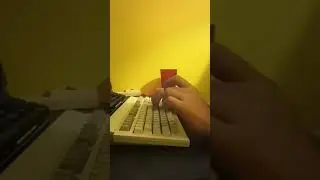 NOS DEC Space Invader linear vintage keyboard sound test