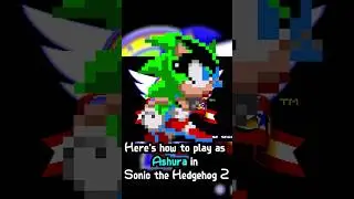 Play as Ashura in Sonic 2! #sonicthehedgehog #sonicthehedgehog2
