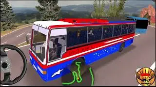 Offroad Coach Bus Driving 2025 - Real Uphill Bus Drive 3D Simulator - Android GamePlay