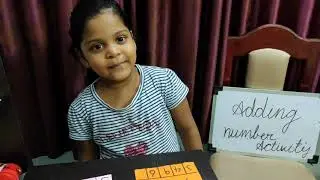 Math activity  Adding numbers without objects by Natasha jena.