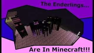 The Enderlings are in Minecraft now, and it's scary! (Enderling Invaders Minecraft Mod)