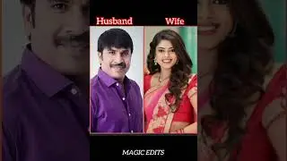 South Indian comedy actors vs wife #magicedits