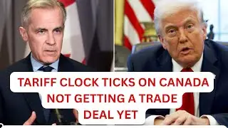 HOURS LEFT, NO TRADE DEAL YET FOR CANADA #canada  #canadian #news #trending  #usa  #tradewar 