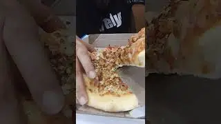 Domino's Pizza : Pepper Barbecue Chicken , Onion Pizza Mania #shorts #youtubeshorts #pizza #short