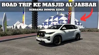 ETS2 MOD INDONESIA! Bawa Innova Zenix ke MASJID AL JABBAR! (Map Jawa Barat Real)