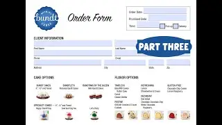 Order Form Part 3
