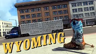 ATS [GR] Wyoming Cheyenne (Depot Museum)-Gillette (Devils Tower) 1/2