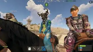 Horse Race in Rust Chill Roleplay