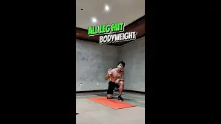 All Leg HIIT Training Bodyweight