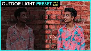OUTDOR Light Colour Preset One Click New Trick | Photoshop | Camera Raw filter | PS With SK