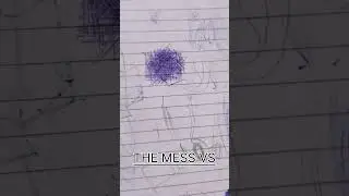 The mess vs The art 🎨 #art #pkarts