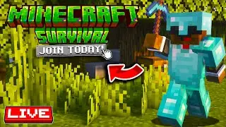 🔴LIVE: Minecraft Survival &ndash; GRINDING SURVIVAL ON COMPLEX GAMING #minecraft #live #survival