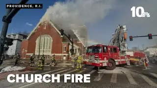 Fire breaks out at Providence church