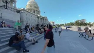 Occupy Congress Labor Day 2021 (2/7) H1040 YT VR180 injected