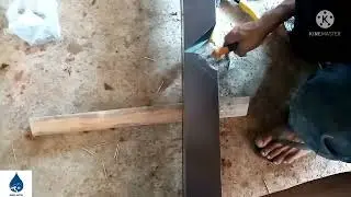 Down pipe  එකක් නිවැරදිව සාදාගන්නා ආකාරය