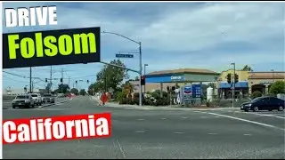 [4K]  California road Drive | Folsom City Drive