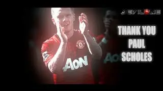 Paul Scholes Tribute • By Devilone Art •