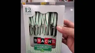 Brach's Wintergreen Candy Cane #short #amazing #satisfying #asmr