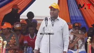 JUNET POWERFUL SPEECH IN WAJIR ATTENDING PRE ODM 20th ANNIVERSARY!!!