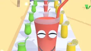 Juice Run Gameplay Reverse IOS Android Lvl 3 🍹🧃🥤 #shorts
