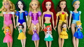 Cute Miniatures Disney Princess Frozen ELSA & Annall! elsa satisfying unboxing