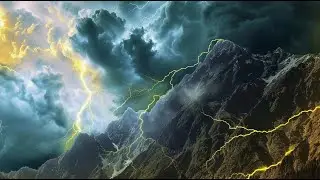 Chasing Rainbows in the Aftermath of Rain | Thunder Sounds For Relaxing