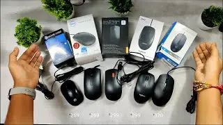 Best 5 Mouse under 300 To 320 Rupee HP X1000,Lenovo 300,Logitech B100,Dell MS116,HP M10