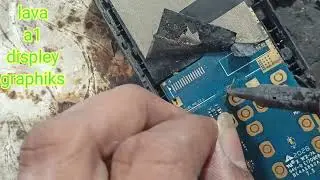 lava a1 display graphics problem 100%ooook 2023 selution