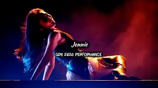 JENNIE - &lsquo;Filter + Damn Right + like JENNIE' GDA 2026 Live Studio Version