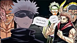 Gojo and Sukuna meets ALIENS?! | Jujutsu Kaisen Skit 