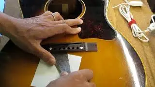 Gibson LG2 Bridge remove