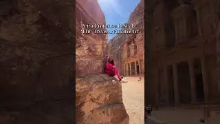 Inside Petra's Hidden Jewel: The Treasury Uncovered!