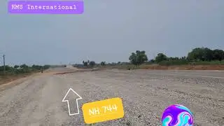 NH 744 Work Progress