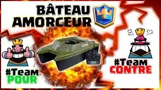 🥊 Le BATEAU AMORCEUR : CLASH ROYALE ENTRE CARPISTES !!!
