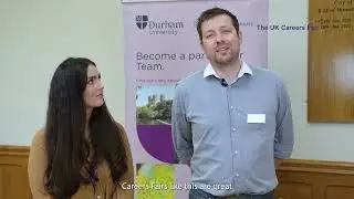 Durham University Exhibitor Testimonial - The UK Careers Fair