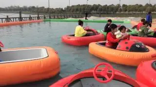 Water FRP bumper boat for family