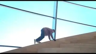 Inspired by Free Solo: Student Attempts Parking Garage Climb
