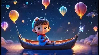 The Shy Balloon Is Coming Down Slowly | Nursery Rhymes for Kids & Baby Songs