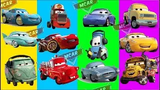Looking For Disney Cars Lightning McQueen, Wrong Head Disney Cars, Luigi ,Brick Yardley, Snot Rod