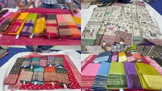 Chickpet Bangalore wholesale sarees manufacturers single piece courier available cottonsarees