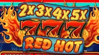 RED HOT 7&rsquo;S 🔥🔥🔥🔥🎰(OLD SKOOL) SLOTS 🎰 .25 Cent Play #slotmachine #slotvideo
