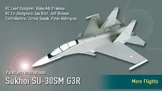 Parkflyers International Sukhoi SU-30 SM G3R: More Flights