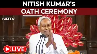 Nitish Kumar Oath Ceremony LIVE | Nitish Kumar Takes Oath As Bihar's Chief Minister