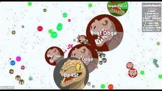 Agar.io - Mothership battle vs IRealVr and Be4st
